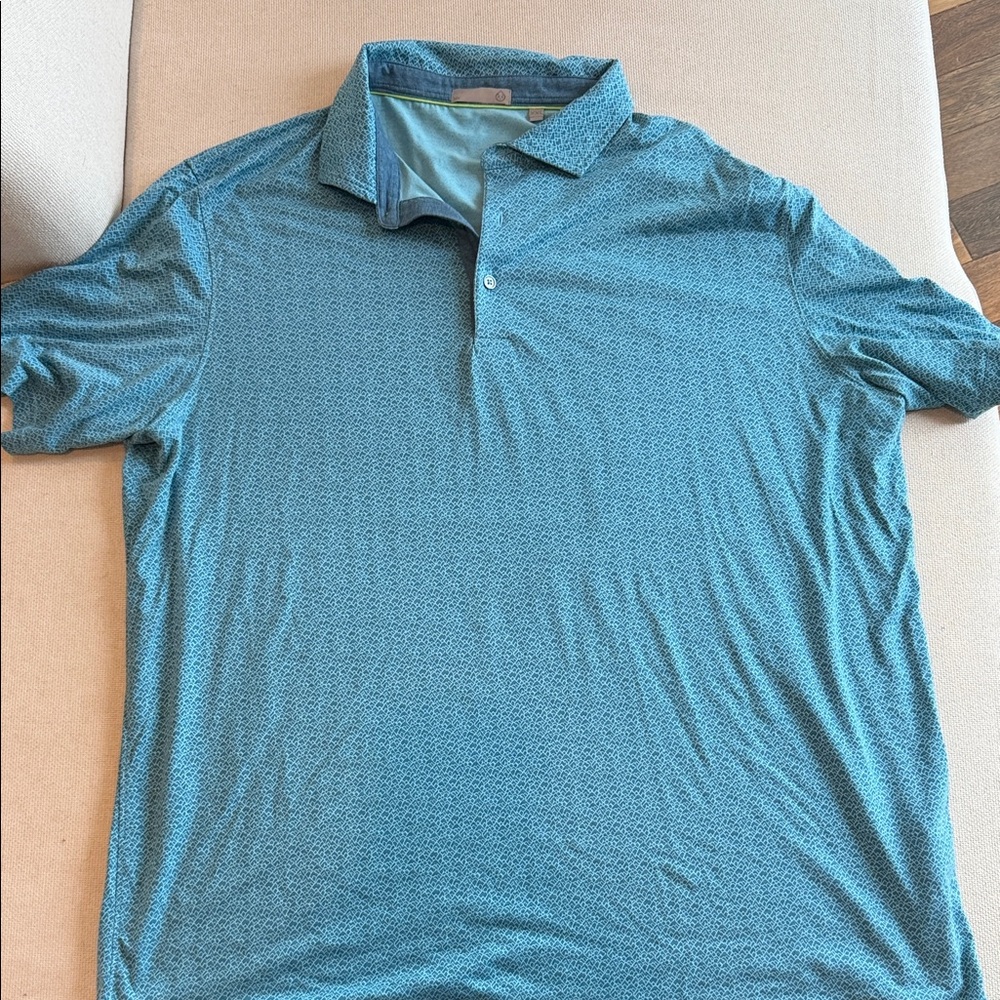 Tasc Teal Polo Shirt for Men
